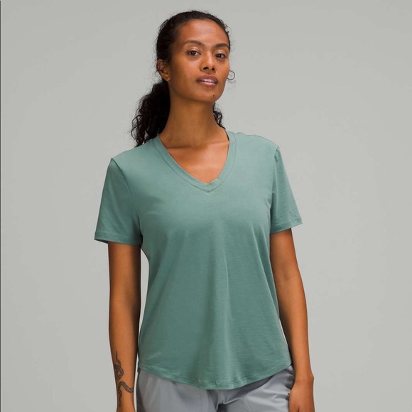 lululemon athletica Tops - Lululemon Love Tee SS V-Neck
Tidewater Teal